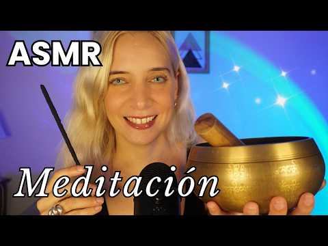 ASMR MEDITACIÓN PARA DORMIR 😴 LIMPIEZA ENERGÉTICA CON CUENCOS Y SUSURROS