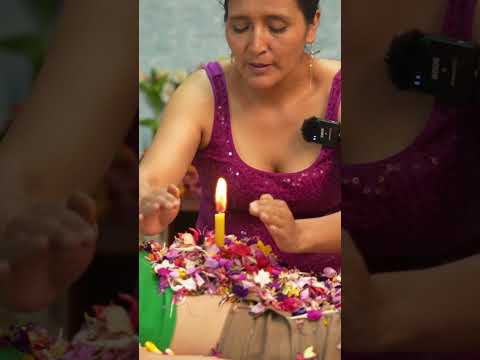 Limpia energética con flores, susurros relajantes de Doña Esperanza para dormir profundo #asmr