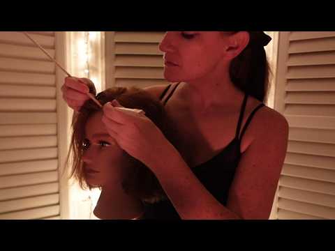 ASMR | Thunderstorm chit chat + scalp inspection (Soft spoken)