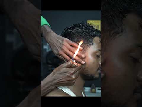ASMR Fire Massage #shorts
