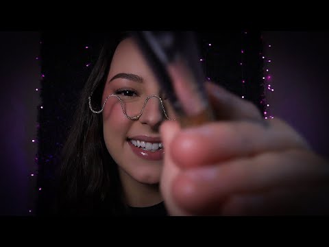ASMR Friend does your skincare before bed