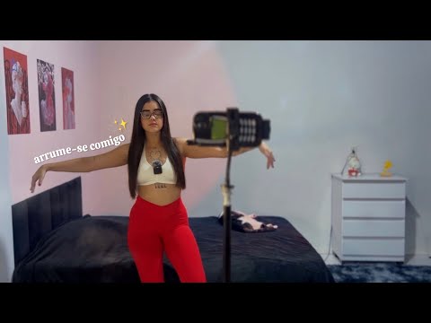ASMR ARRUME-SE COMIGO PARA ACADEMIA 🏋️