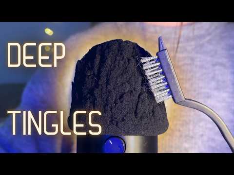 DESTROYING FOAM COVER *INTENSE Scratching Sounds* [ASMR]