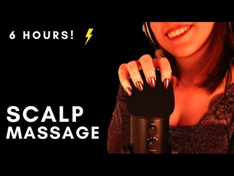 ASMR - FAST and AGGRESSIVE SCALP SCRATCHING MASSAGE | mic scratching with foam mic cover