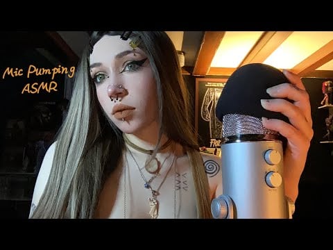 Mic Pumping ASMR | Mic Tapping, Mouth Sounds, Hand Sounds, Whispering 
