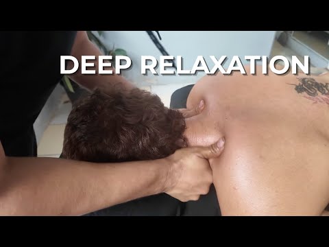 Deep Relaxation Face-Down Massage | Peaceful ASMR Experience | No Talking