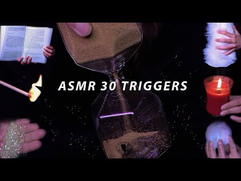 ASMR 30가지 잠들기 좋은 소리들!30 Triggers [NO TALKING] 꿀꿀선아,suna asmr