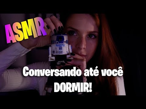 Conversando até você dormir ❤ MOUTH Sounds,Tapping, Sons de Boca, Sons Molhados, Voz Suave