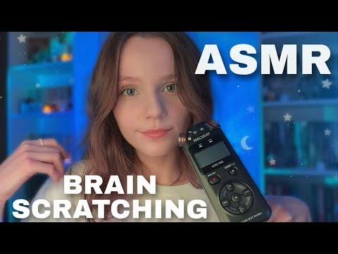 ASMR Brain Scratching with Tascam 🧠 Mouth Sounds