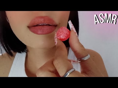 ASMR EATING CANDY (chewing sounds)