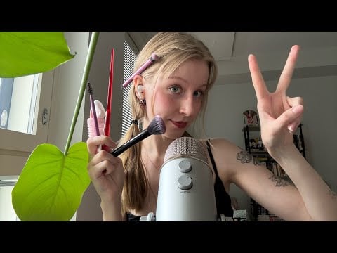 ASMR Sleepy brain massage but make it slightly chaotic (and tingly too) 💆🏼‍♀️💤