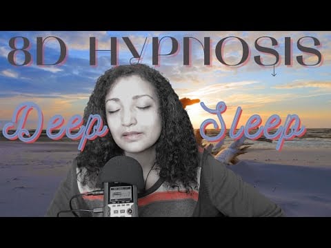 8D deep hypnosis Drop stress and anxiety - Virtual experience ASMR tingles sleepy soft voice