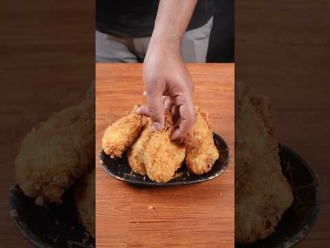 🔥 ASMR Crispy Fried Chicken | Ultra Crunchy Bites | Satisfying Fry Sounds #shorts #asmr #viral
