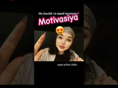 ASMR/ Motivasiya/ MAQTOVLAR/ hotirjam bo’lish #asmr