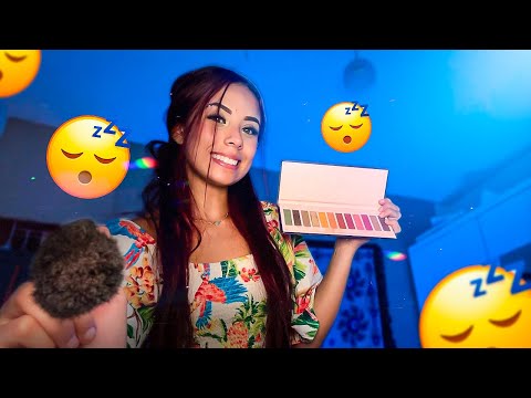 ASMR AGRESSIVO E CORINGANDO 😡💞 ( te maquiando FAST)