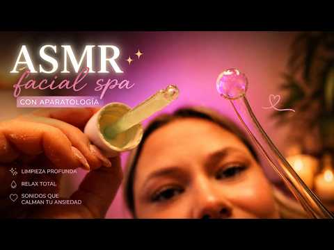 ASMR | Roleplay Facial con Aparatologia 🧼 (Layered sounds)