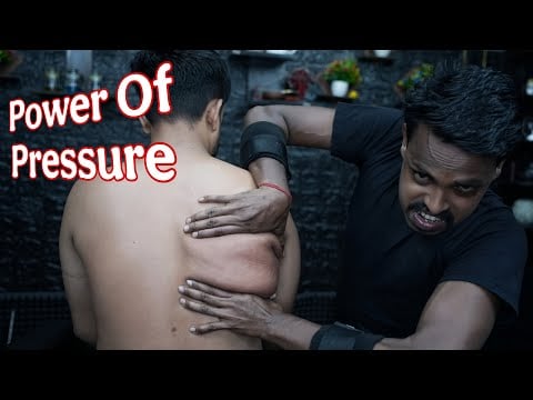 Strong Wrist Barber's Deep Back Massage ASMR | Head Massage And Cracking For Ultimate Calm & Sleep