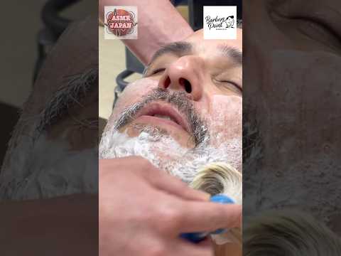 🇯🇵✂️💈Barbers Point - SHAVE #asmr #japanesebarber