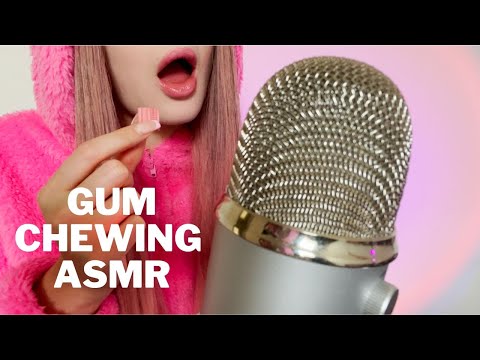 Fast Gum Chewing ASMR  *chewing sounds*