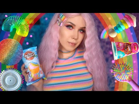 АСМР 🌈 ЗВУКИ РАДУГИ 🌈 ASMR RAINBOW TRIGGERS