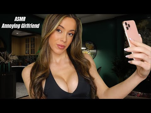 ASMR Annoying Girlfriend Asks You Questions ❤️ F4M ❤️ soft spoken