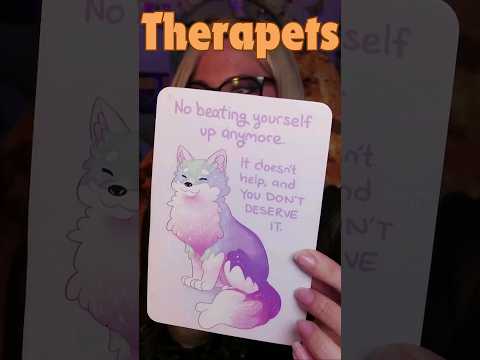 Therapets Card #asmr #relaxing #twitch #asmrsounds #tingles #youtubeshorts #relaxation #shorts