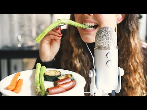 FRESH MUKBANG ASMR 🥒🥕🍴 (vegan crunch)