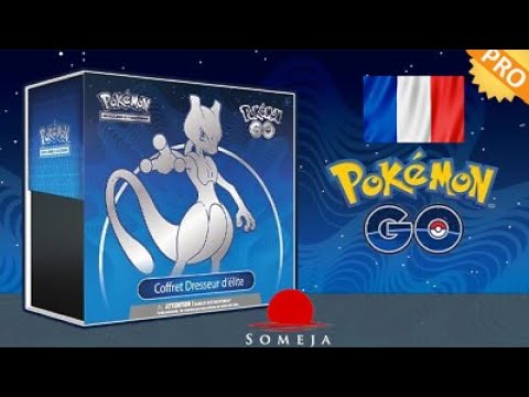 OUVERTURE ETB POKEMON GO MEWTWO ! (j'ai eu une pioche incroyable)