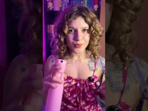 Posso cortar seu cabelo?  #asmr #asmr #asmrroleplay #relax #fy #asmrvideo  #asmrcommunity