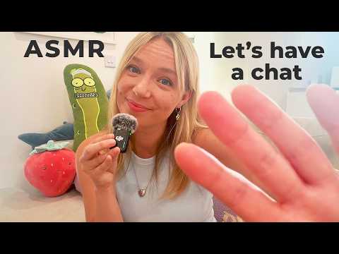 ASMR Slow Up Close Whispers ~ Real Talk | Relationships, Anxiety, Fidge & The Future