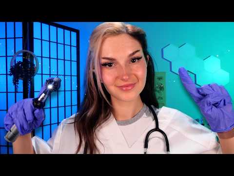 ASMR Detailed Cranial Nerve Exam | 1 Hour Doctor ASMR