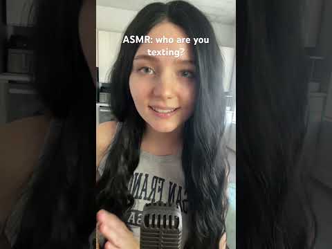 who are you texting 🤍#asmr #girlfriendasmr #clingyasmr #eyecontact #whisper