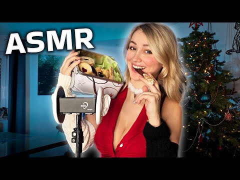 ASMR Holiday Cookies!🍪Crunch, Munch, Chitchat!