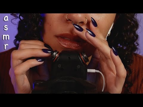 *SENSITIVE & UP CLOSE* | Tascam ASMR for Tingles (wet mouth sounds, plucking, tapping & more