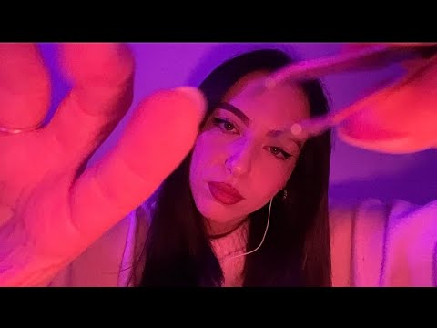 ASMR 4K : FAST vs SLOW (plucking, visuel, bruits de bouche, tapping)