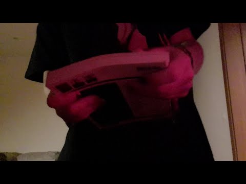 Book gripping ASMR (lofi)
