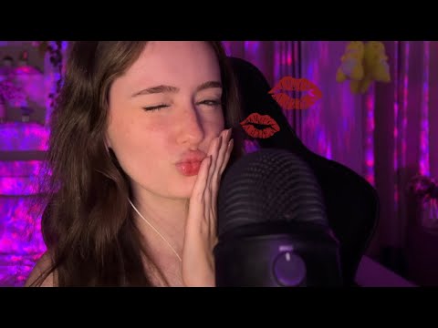 ASMR te dando BEIJINHOS até você dormir! 💗💋