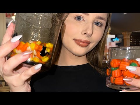 ASMR Roleplay | Halloween Candy Shop🍬🎃💜