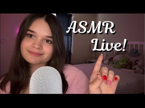 ASMR Lets Do Your FAV Triggers Live!