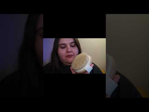 ASMR: Lightly Touching a Massage Brush | Short Trigger Sounds