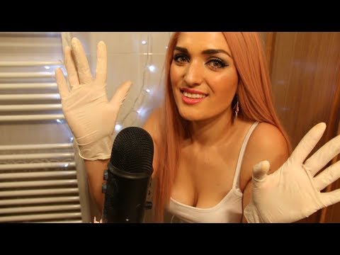 ASMR REVERB SOUND | SONIDOS COSQUILLOSOS en tus OREJAS| GUANTES DE LÁTEX,5U5PIROS,BESITOS