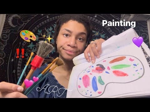 ASMR - Face Painting You (Keith)