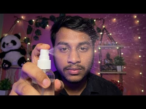 ASMR Let Me Melt Your Stress 💆‍♂️ Skincare & Face Lotion Massage for Deep Sleep 😴