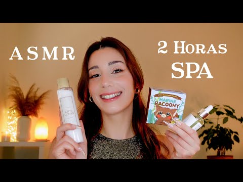 ASMR 2 HORAS SPA para DORMIR 💤💧 ATENCIÓN PERSONAL Relajante 🍵 Roleplay en Español