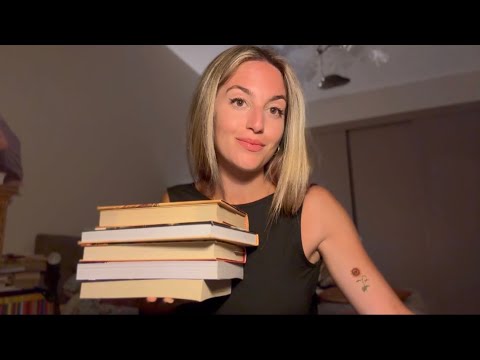 PARLIAMO DI LIBRI 💤 video richiesto (asmr ita)