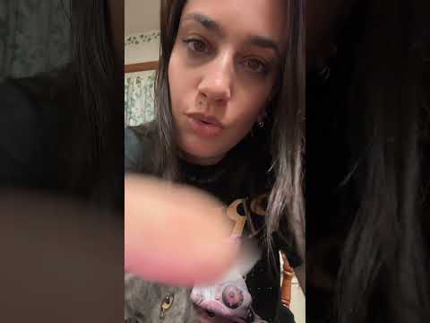 ASMR Scratching Behind Ears + Face Massage (ft. Cotton)