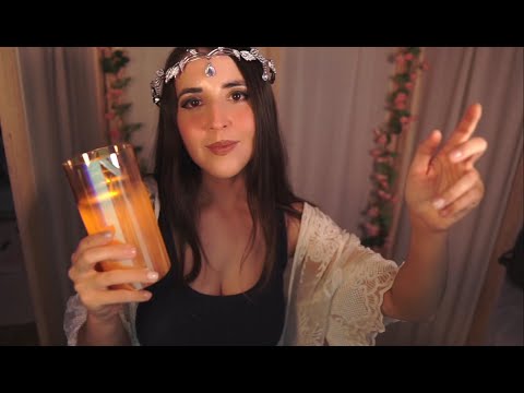 ASMR 👑 TU PRINCESA TE CURA EN EL BOSQUE, ASMR PARA CALMAR Y SANAR TU CORAZÓN