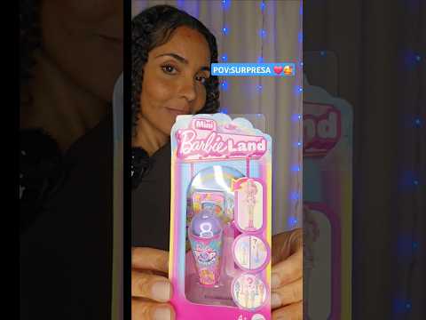 ASMR POV : SURPRESA DA BARBIE #asmrbrasil #dormirserapido #relax #sompararelaxar #asmrvideos #fyp