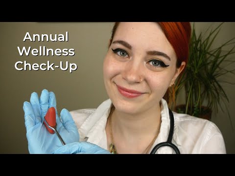 ASMR 🩺 Annual Wellness Check-Up 💝 | Medical History & Full Body Exam | Soft Spoken Medical RP