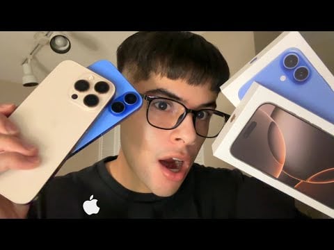 ASMR buying the iPhone 16 Plus and Pro apple store Roleplay